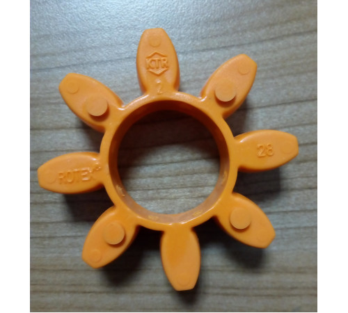 ROTEX 28 зубчатый венец 92 Sh-A T-PUR оранжевый KTR